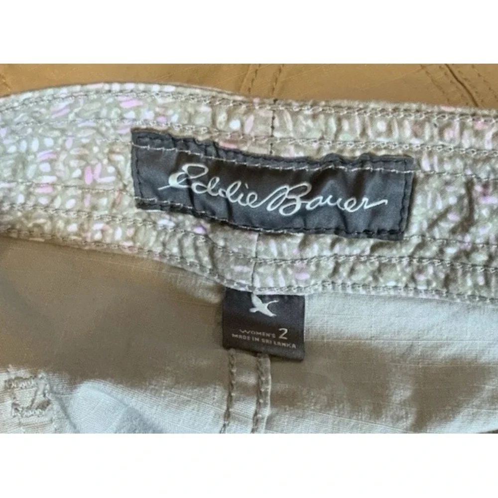 Eddie Bauer Womens Khaki Pencil‎ Skirt With Pockets Size 2